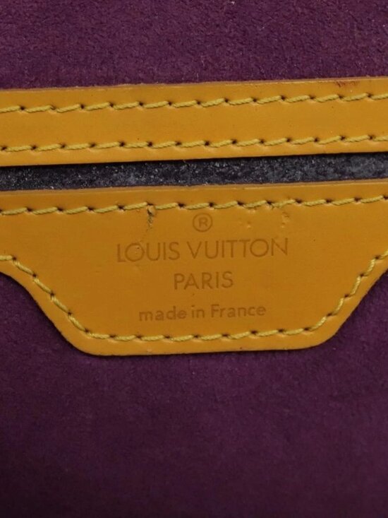 LOUIS VUITTON Epi Mabillon Backpack Yellow M52239 LV Auth EC390 main image 6
